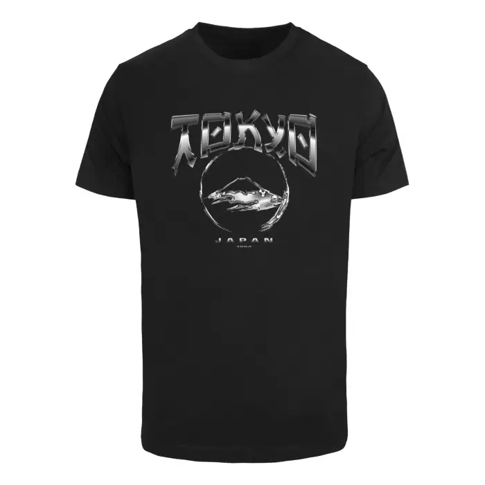 mister tee T-shirt Tokyo Chrome Noir
