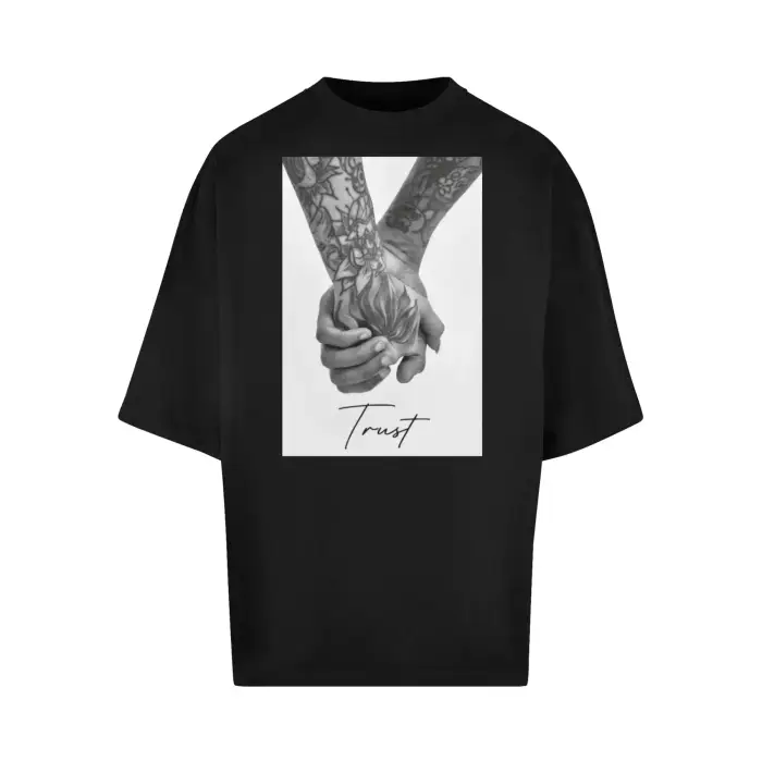 mister tee T-shirt Trust 2 0 New Huge Noir
