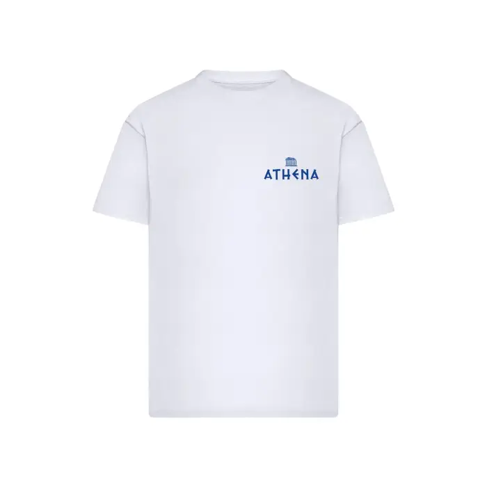 mister tee T-shirt oversize Athen Souvenirs Blanc