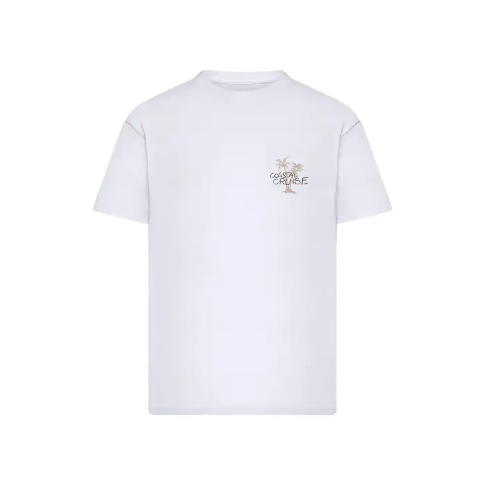 mister tee T-shirt oversize Coastal Cruise Blanc