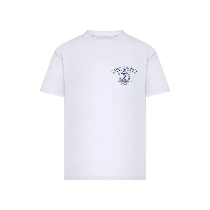 mister tee T-shirt oversize Hotel Saint Tropez Blanc