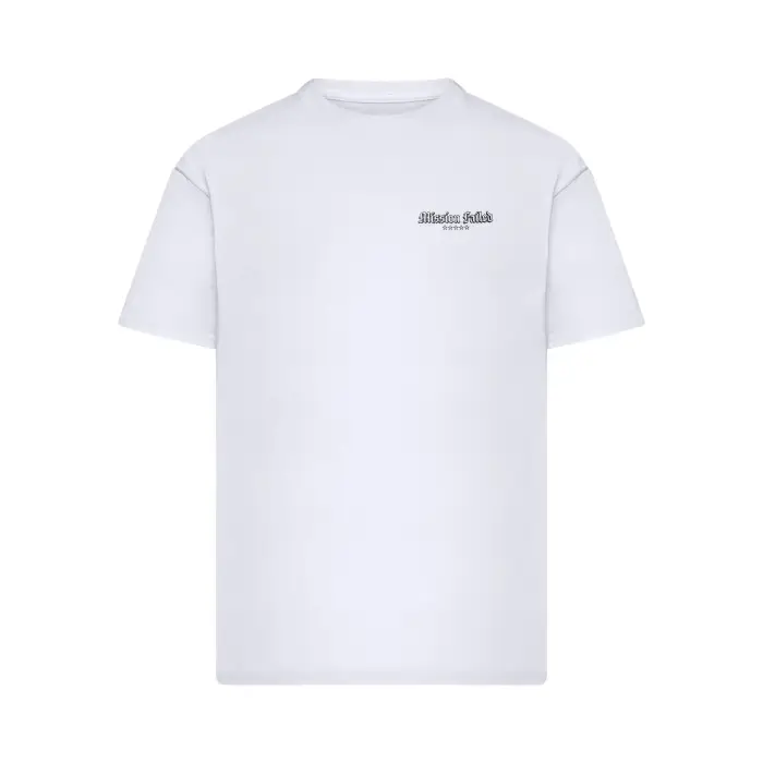 mister tee T-shirt oversize Mission Failed Blanc
