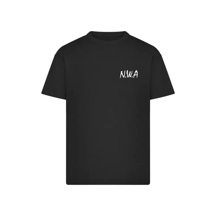 mister tee T-shirt oversize N W A Express Yourself Noir