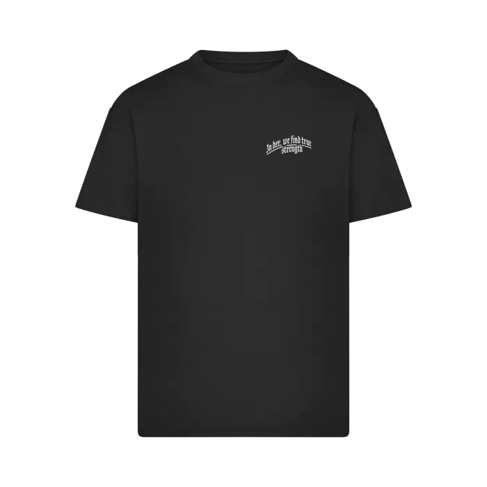 mister tee T-shirt oversize True Strength Mary Noir
