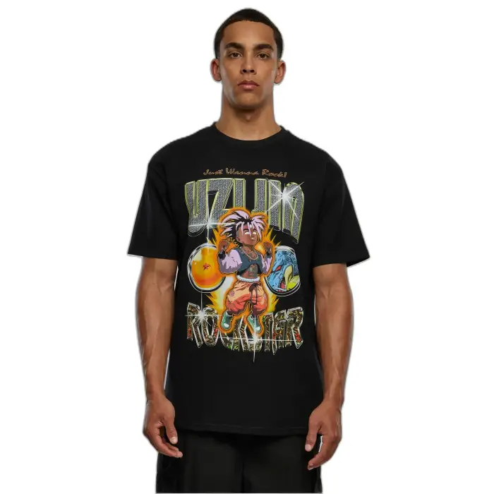 T-shirt oversize Mister Tee UZIJIN Heavy Noir