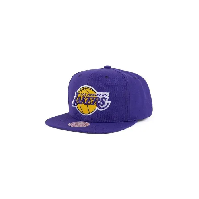Cappellino Mitchell And Ness Mitchell Ness NBA Team Ground 2 0 snapback Los Angeles Lakers Viola