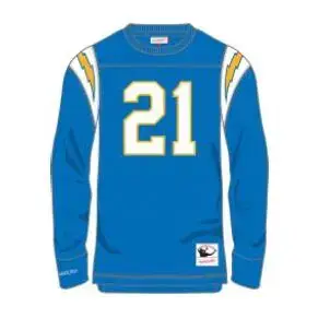Felpa Mitchell & Ness San Diego Chargers Bleu