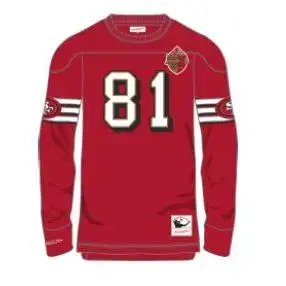 Felpa Mitchell & Ness San Francisco 49ers Rouge