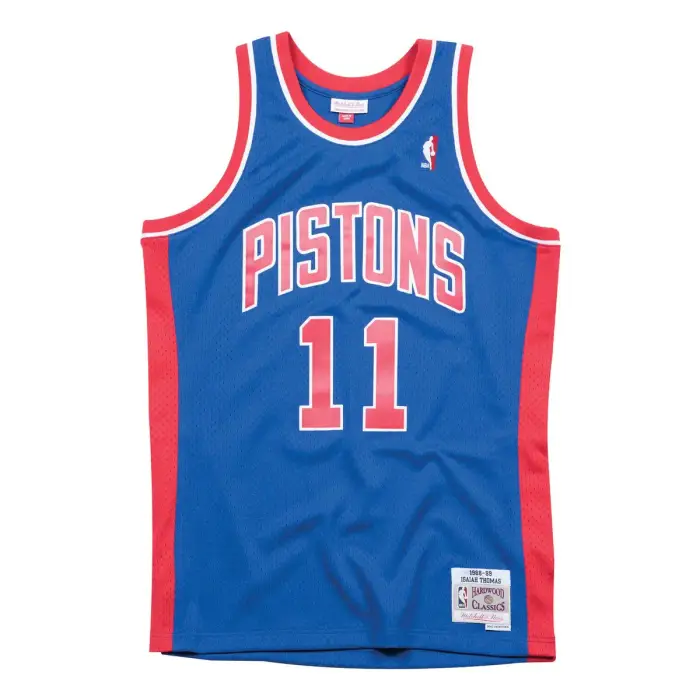 Mitchell & Ness Jersey Detroit Pistons Isiah Thomas Bleu