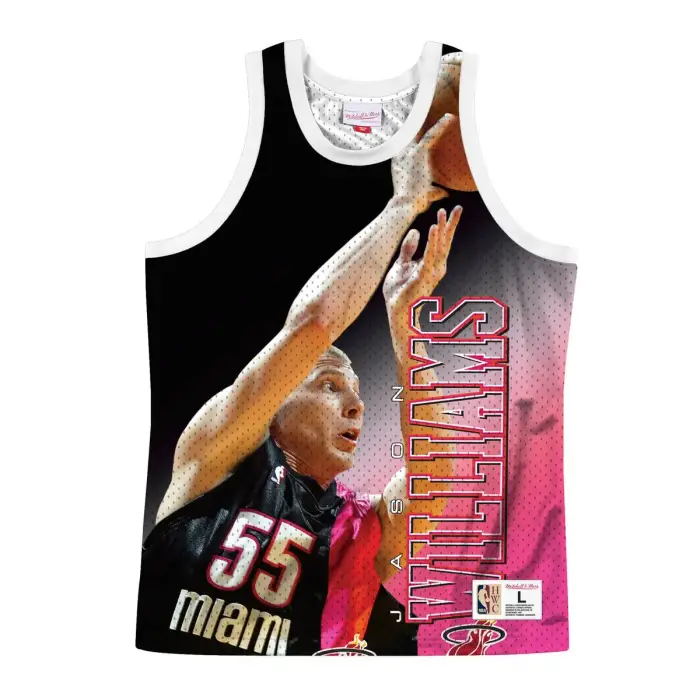 Mitchell & Ness Jersey Miami Heats behind the back Doré