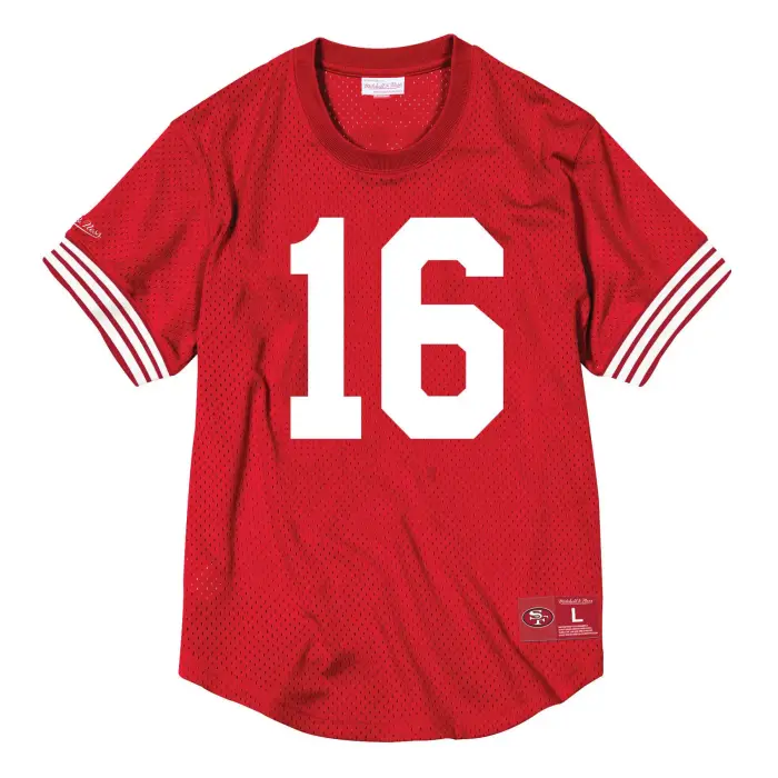 Maglia Mitchell & Ness San Fancisco 49ers Rouge