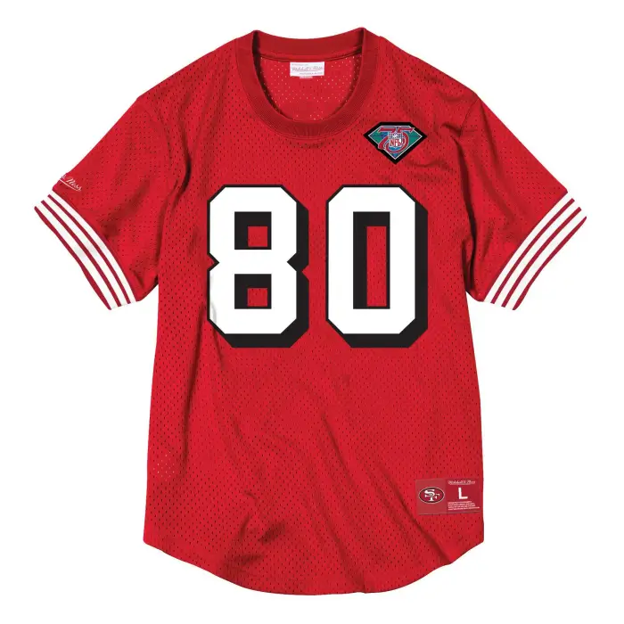 Maglia Mitchell & Ness San Fancisco 49ers Rouge