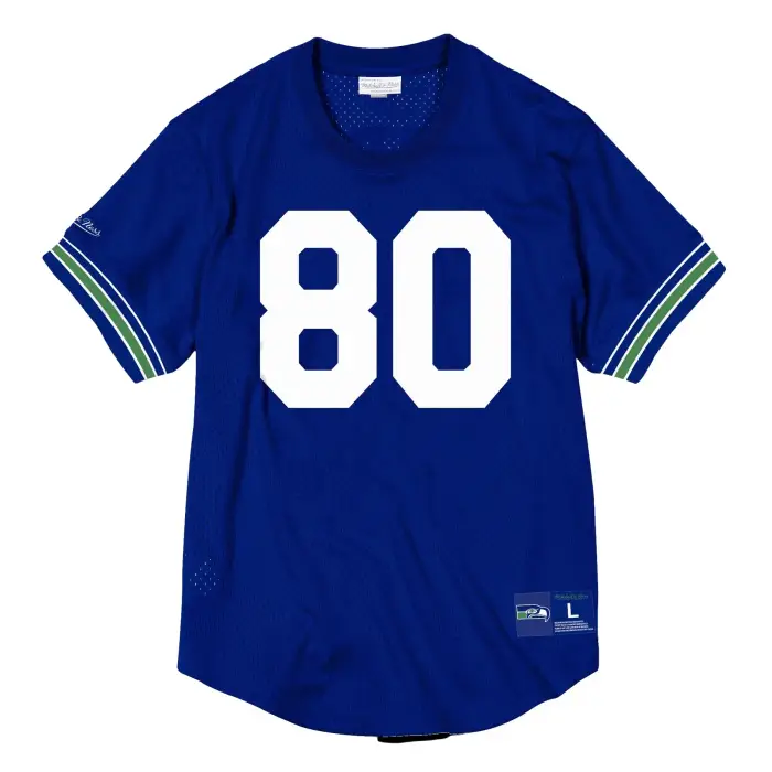 Maglia Mitchell & Ness Seattle Seahawks Bleu