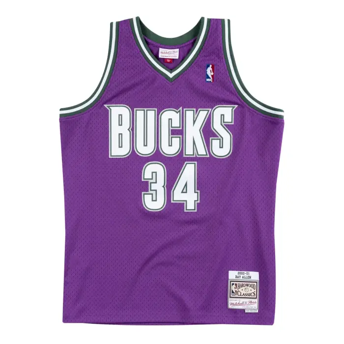 Maglia NBA Milwaukee Bucks Ray Allen Violet