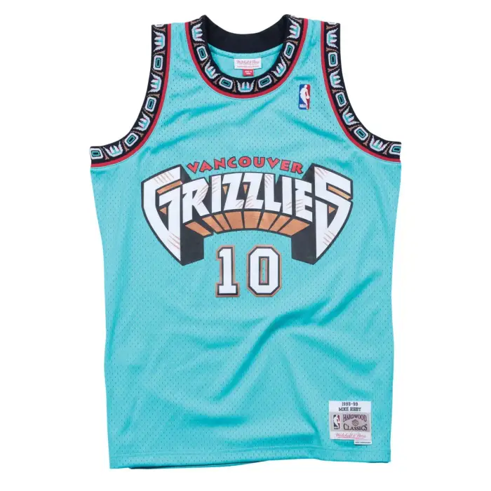 Mitchell & Ness Maglia NBA Vancouver Grizzlies Mike Bibby