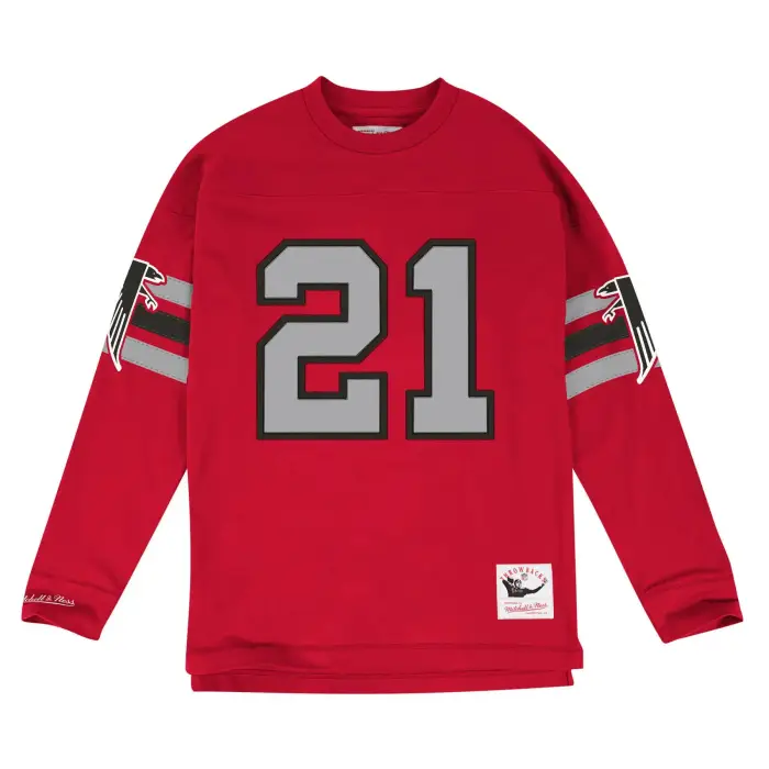 Mitchell & Ness Maglia Nfl Atlanta Falcons Deion Sanders Rouge