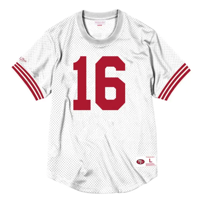 Mitchell & Ness Maglia NFL San Francisco 49ers Joe Montana Blanc