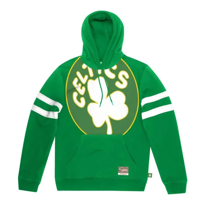 Mitchell & Ness Pile con cappuccio Boston Celtics Substantial Vert