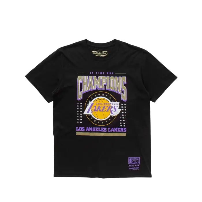 T-shirt Los Angeles Lakers NBA Champions Noir