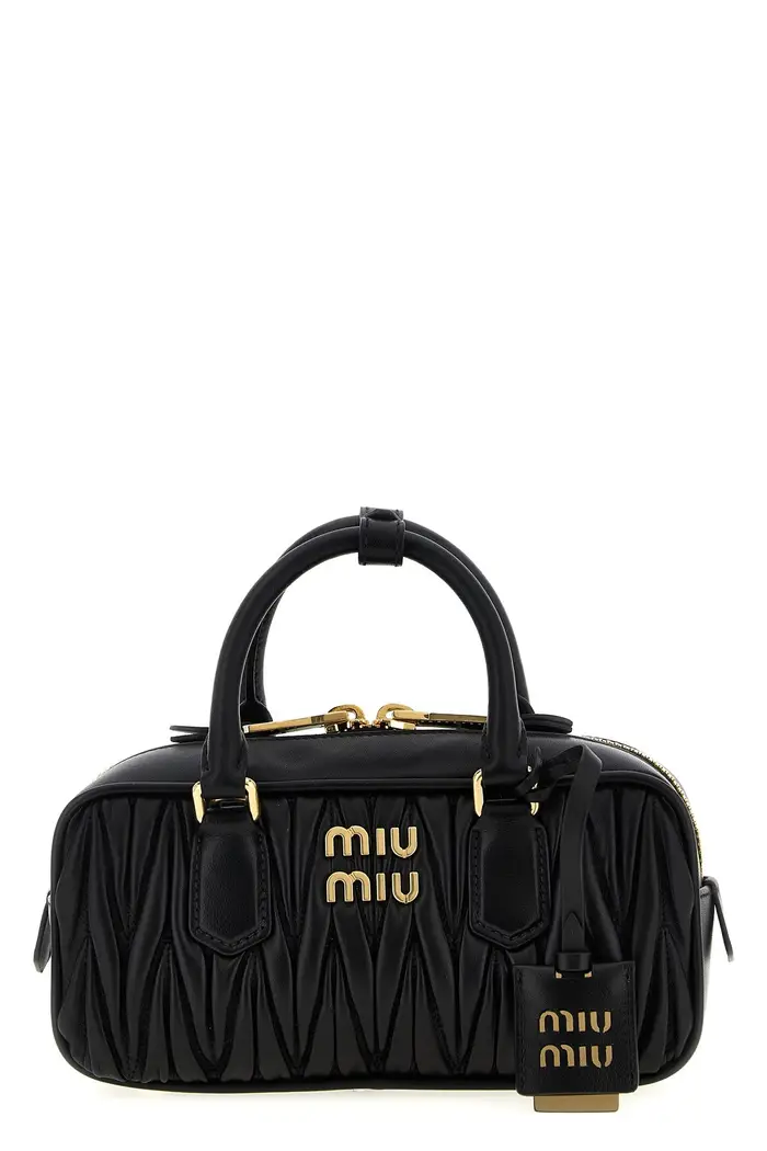 MIU MIU Borsa A Mano Arcadie Nero