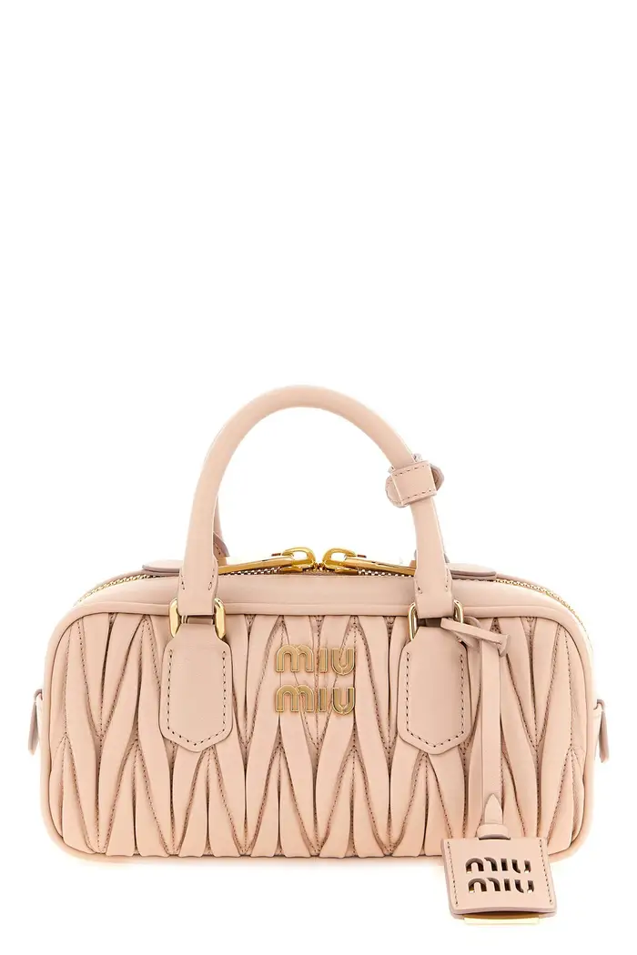 MIU MIU Borsa A Mano Arcadie Regular Rosa