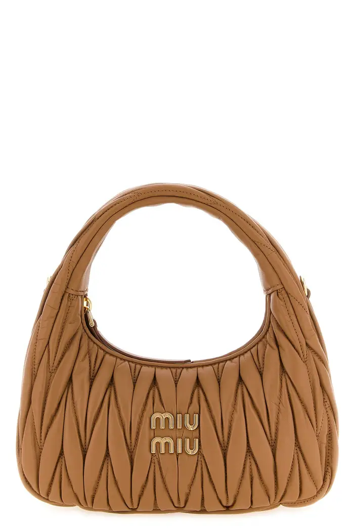 MIU MIU Borsa A Mano Wander Beige