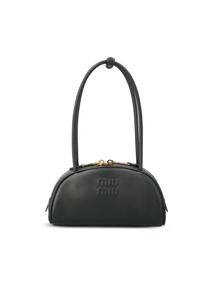 Borsa realizzata in pelle di vitello NERO