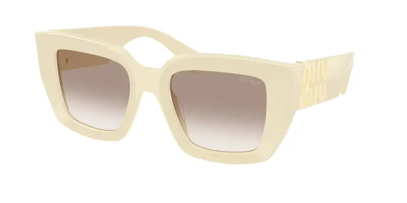 Miu Miu Occhiali da sole Donna Bianco 2851968