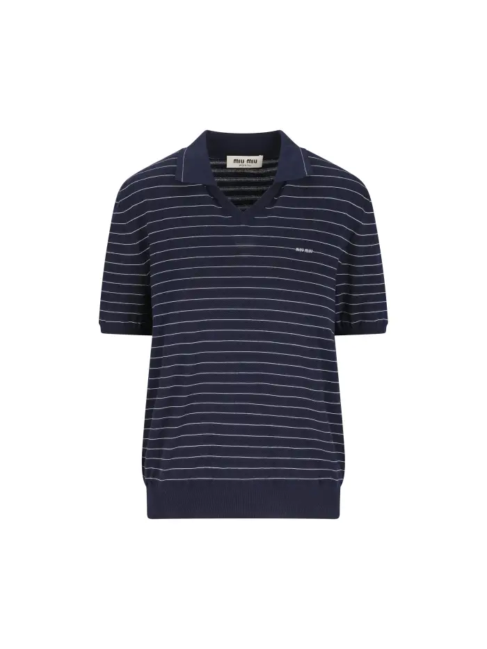 Maglia realizzata in cotone BLU