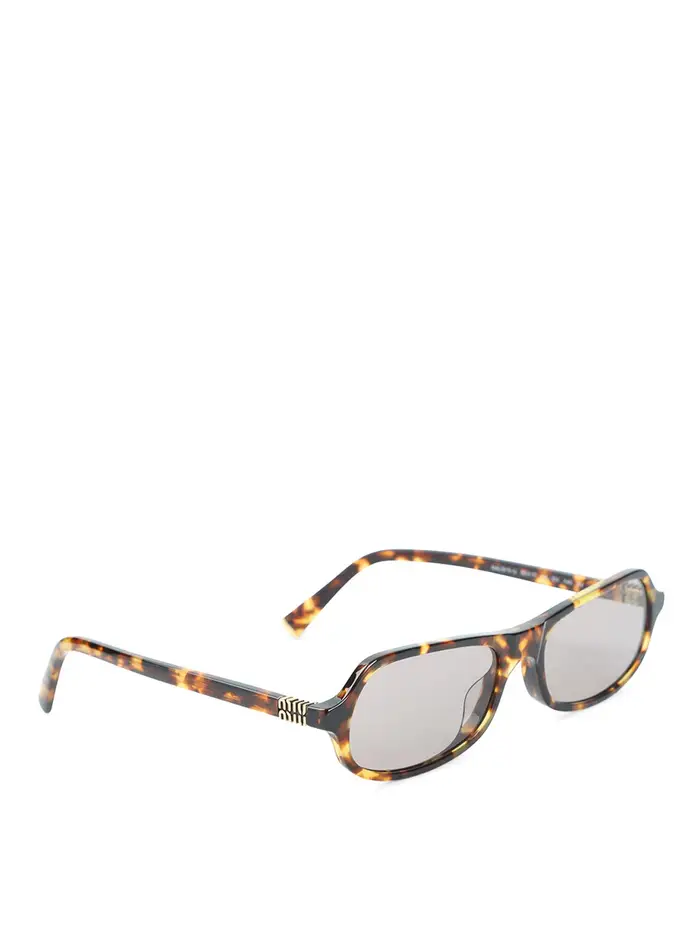 Miu Miu Occhiali da sole in acetato Marrone