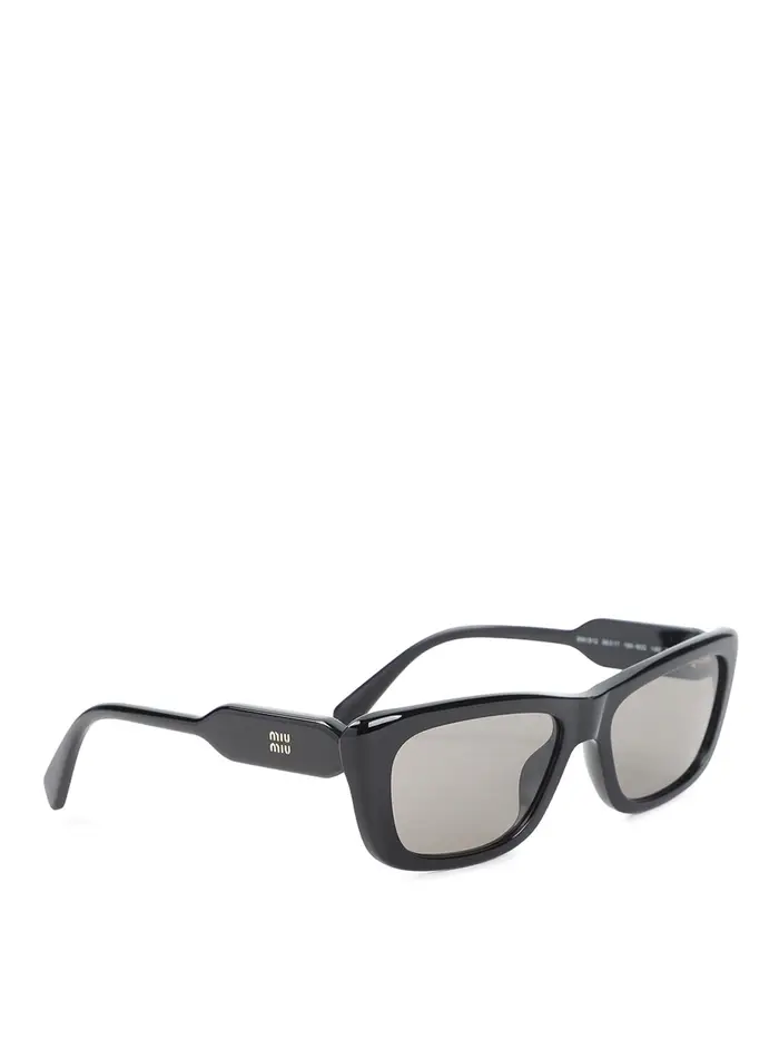 Miu Miu Occhiali da sole in acetato Nero