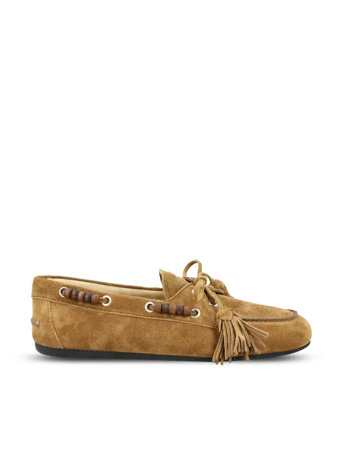 Scarpe realizzate in pelle di vitello VERDE