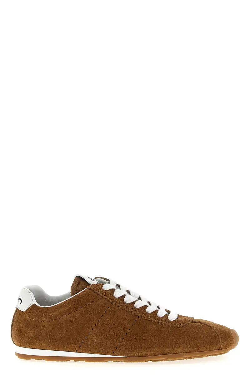 MIU MIU Sneaker 'Plume' Marrone