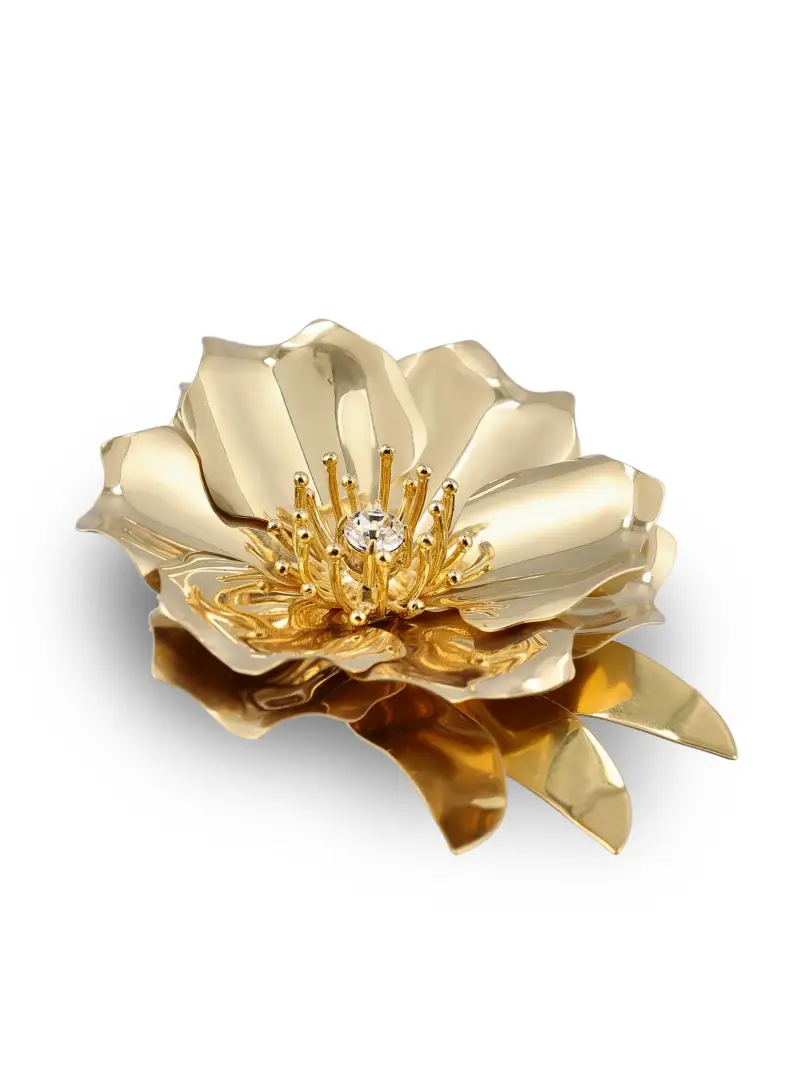 MIU MIU Spilla In Metallo ORO