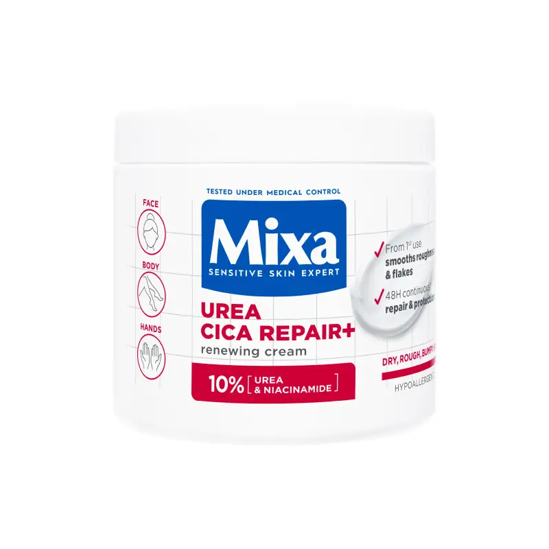 MIXA Urea Cica Repair + Cream 400ml - Crema Corpo