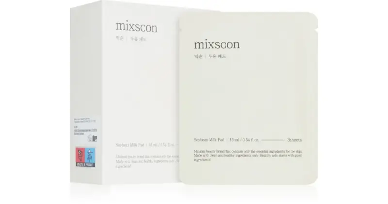 Mixsoon Soybean Milk maschera viso nutriente per tutti i tipi di pelle