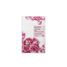Mizon Maschera Joyful Time Essence alla rosa (pelle secca) - Maschera 3D in tela - 23, 0 g