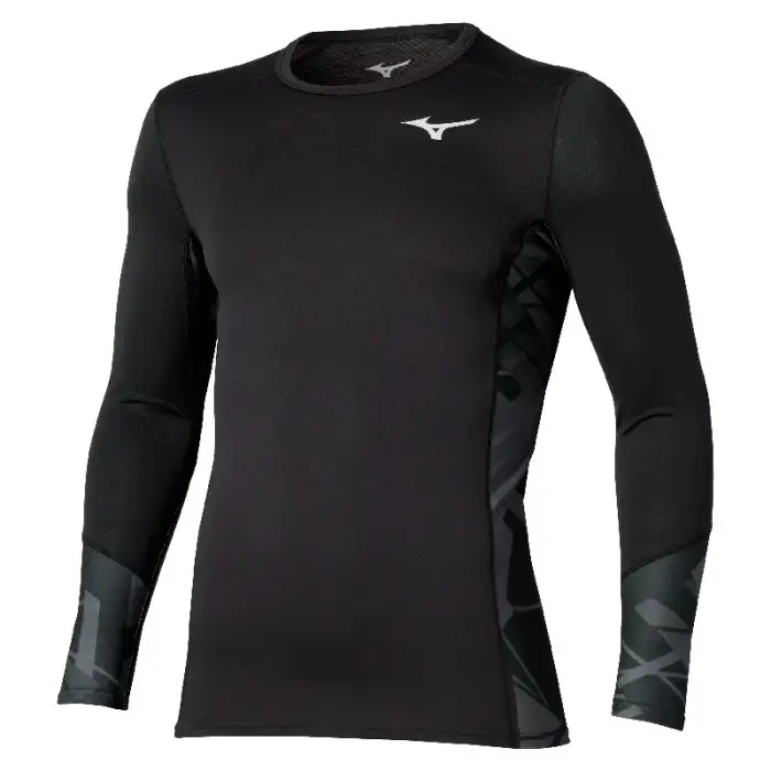 Maglia a maniche lunghe Mizuno VIRT G5 Noir