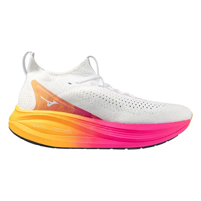 Mizuno Neo Vista 2 Bianco Rosa Tetra - Scarpe Running Uomo EUR / UK