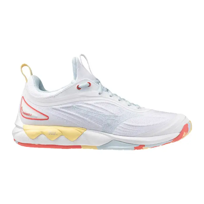 Scarpe indoor da donna Mizuno Wave Luminous Blanc