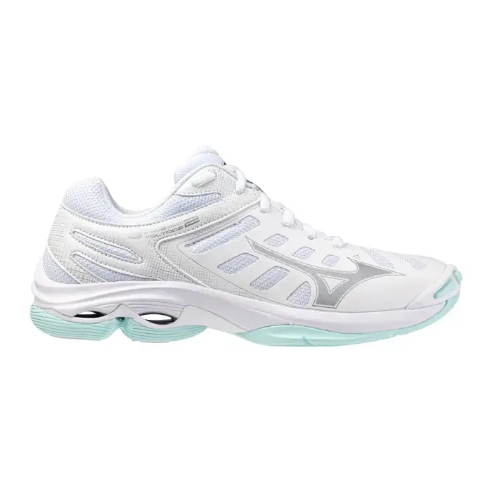 Scarpe indoor da donna Mizuno Wave Voltage 2 Blanc