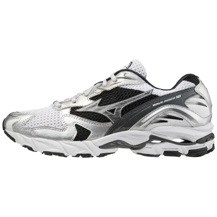 Mizuno Sneakers Wave Rider 10 Blanc