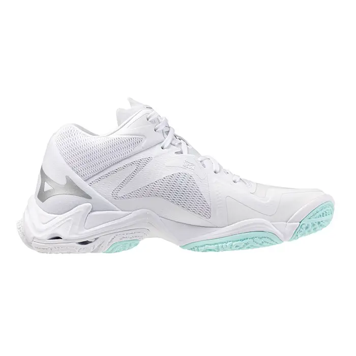 Mizuno Wave Lightning Z8 Mid Bianco Verde - Scarpe Pallavolo Donna EUR / UK