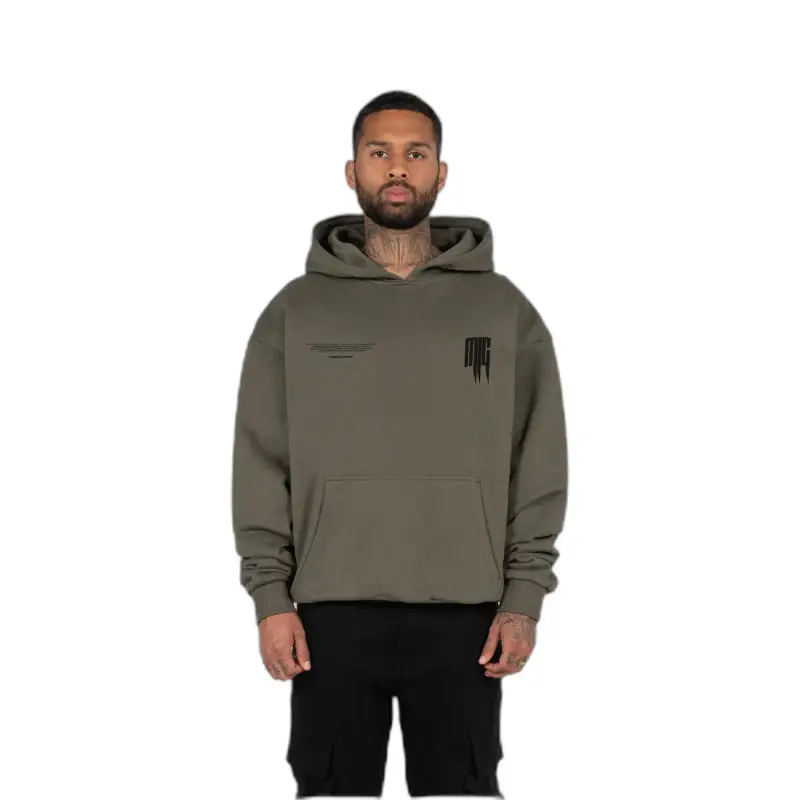 MJ Gonzales Felpa con cappuccio oversize Metamorphose V 2 Vert