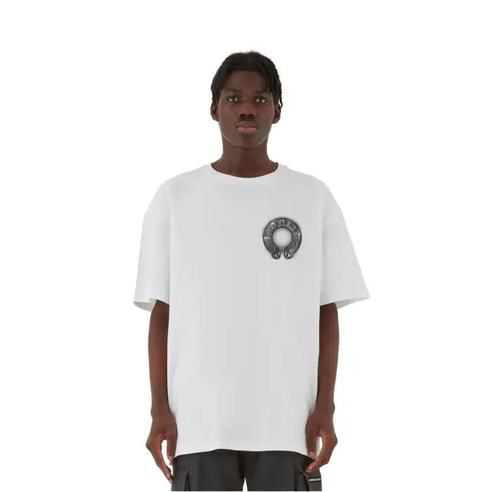 MJ Gonzales T-shirt oversize MJG Heavy Fallen Angel Blanc