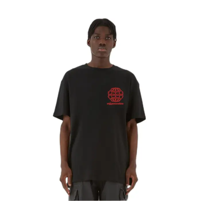 MJ Gonzales T-shirt oversize MJG Heavy Global Flame Noir