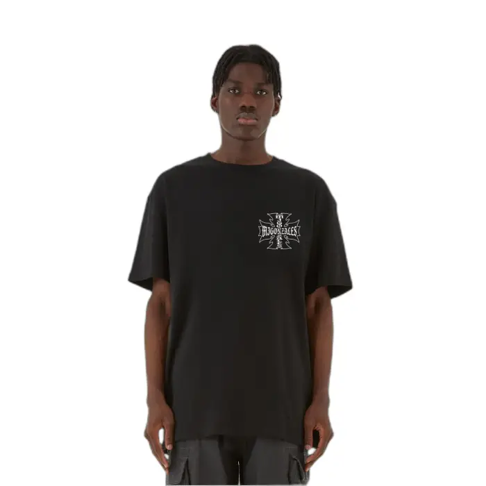 MJ Gonzales T-shirt oversize MJG Heavy Saint of Ashes Noir