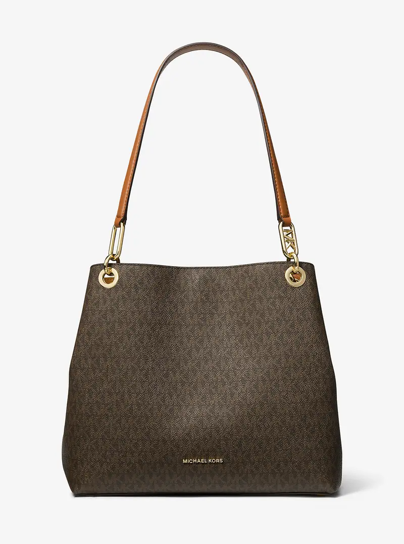 MICHAEL Michael Kors MK Borsa tote Kensington grande con logo - Marrone - Michael Kors