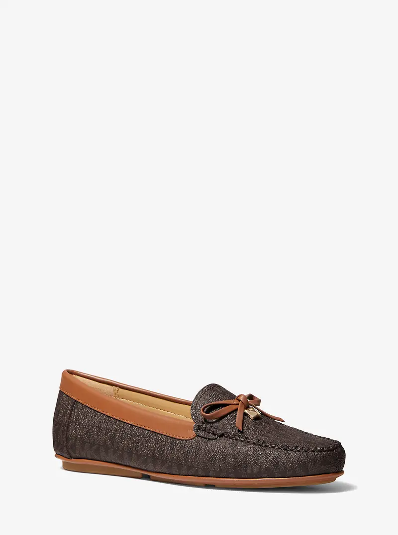MICHAEL Michael Kors MK Loafer Juliette con logo - Marrone - Michael Kors