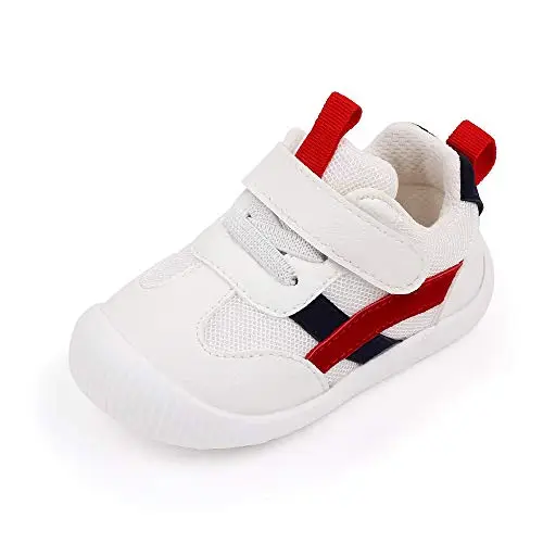 MK MATT KEELY Scarpe Bambina per Primi Passi in Morbida Pelle Unisex Scarpine Neonato Sneakers con Fondo Morbido